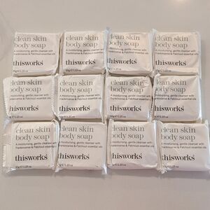12 pack of Thisworks Clean Skin Body Soap